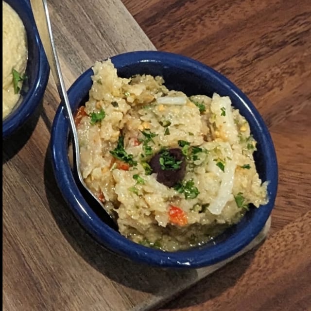 Greek Roasted Eggplant.