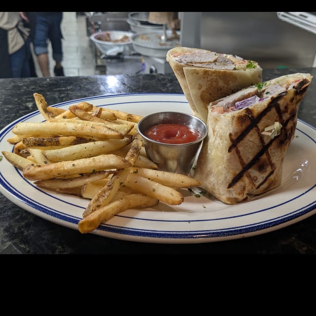 Souvlaki Wrap.
