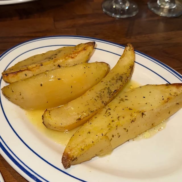 Greek Roasted Lemon Potatoes.