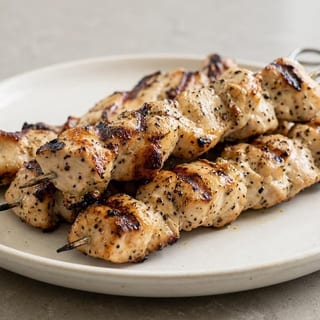 Chicken Souvlaki Plate
