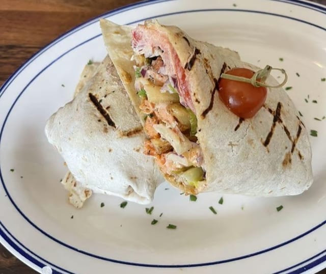 Salmon Wrap.