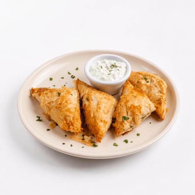 Spanakopita Appetizer.